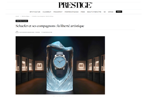When Watchmaking Becomes Art – Gratitude to Prestige Magazin