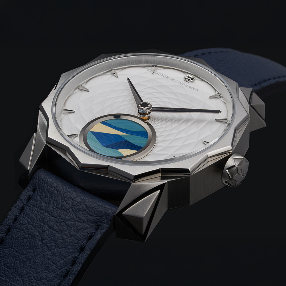 Solune Médaillon Antarctica Straw Marquetry