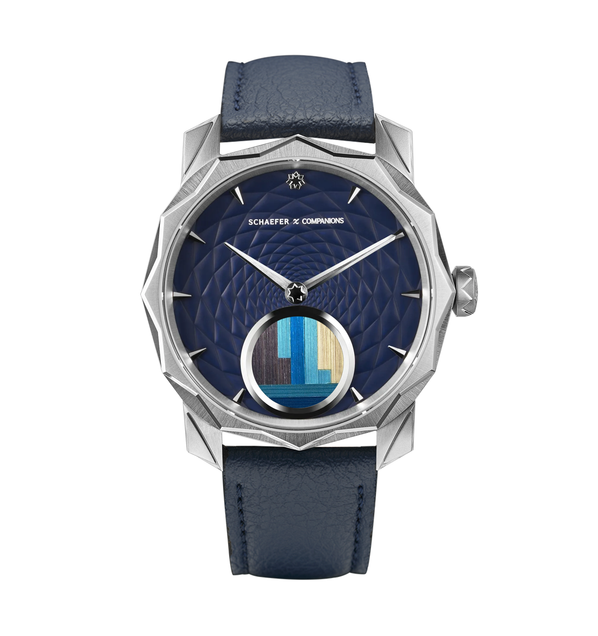 Solune Médaillon Antarctica Straw Marquetry