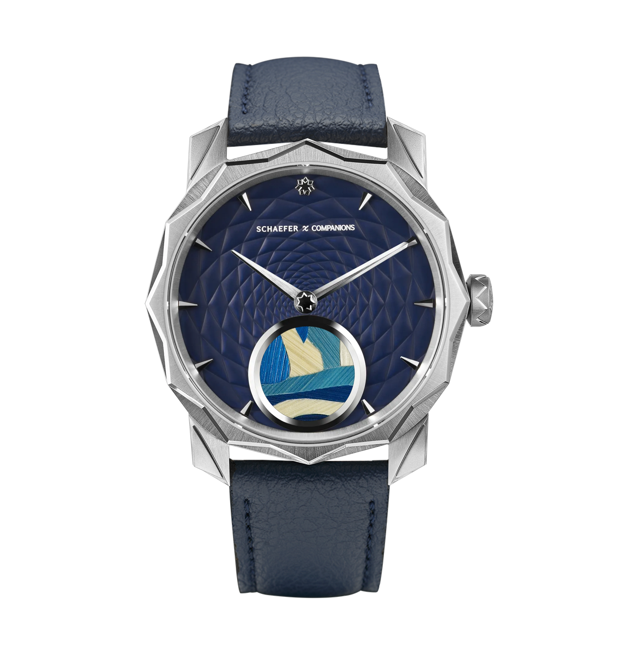 Solune Médaillon Antarctica Straw Marquetry