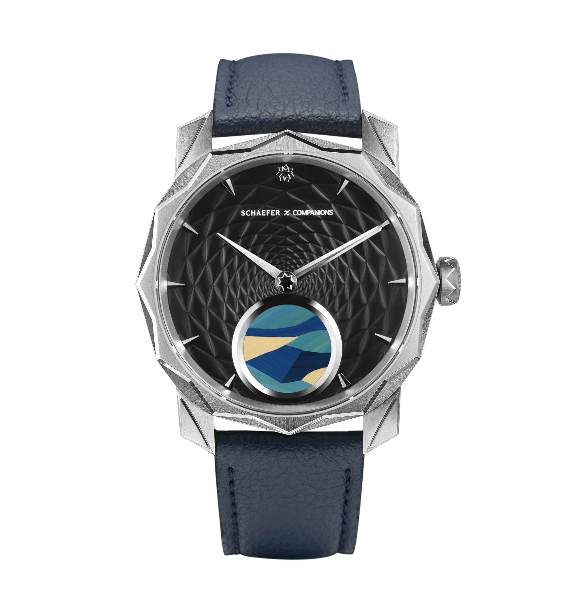 Solune Médaillon Antarctica Straw Marquetry