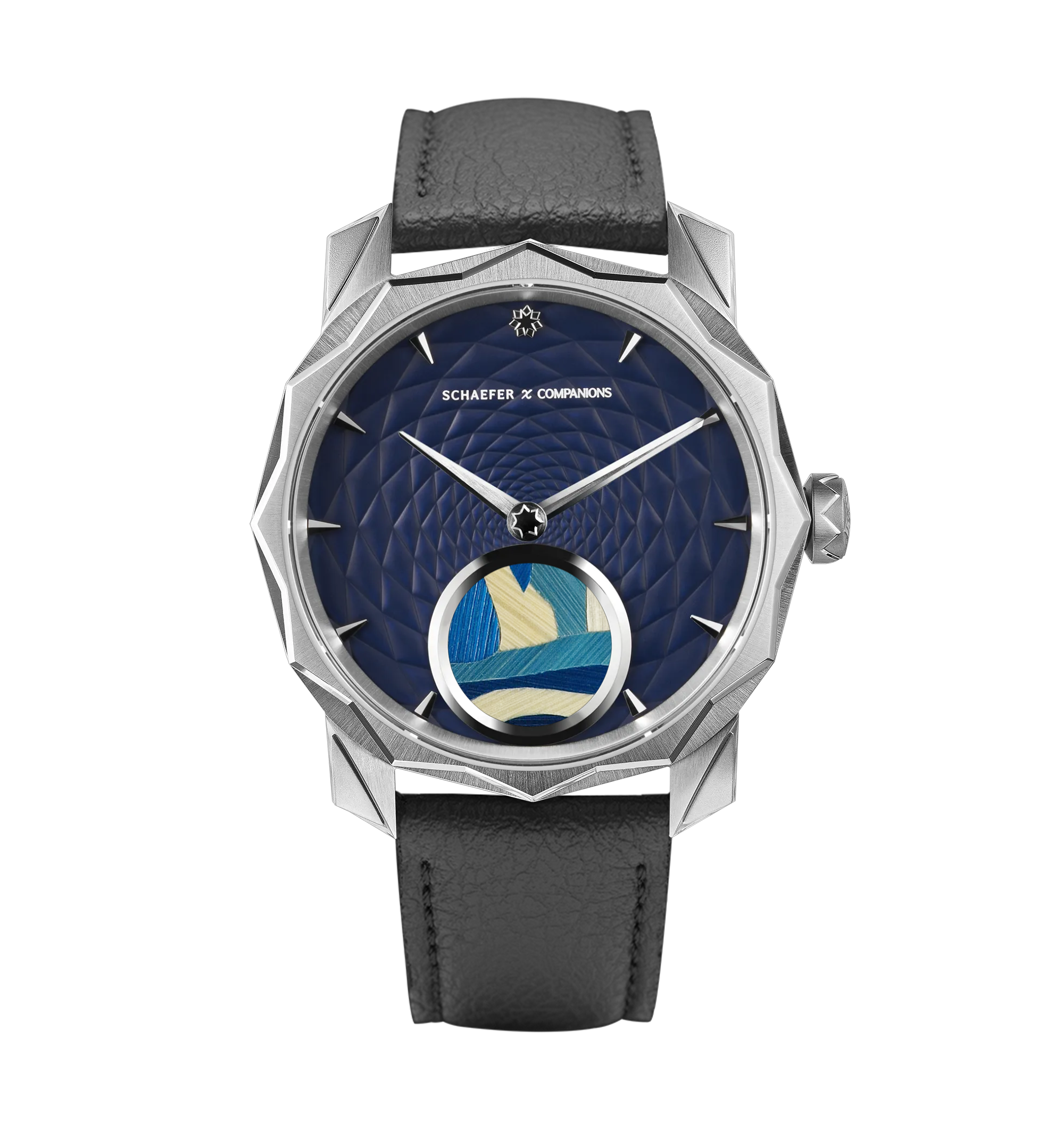 Solune Médaillon Antarctica Straw Marquetry