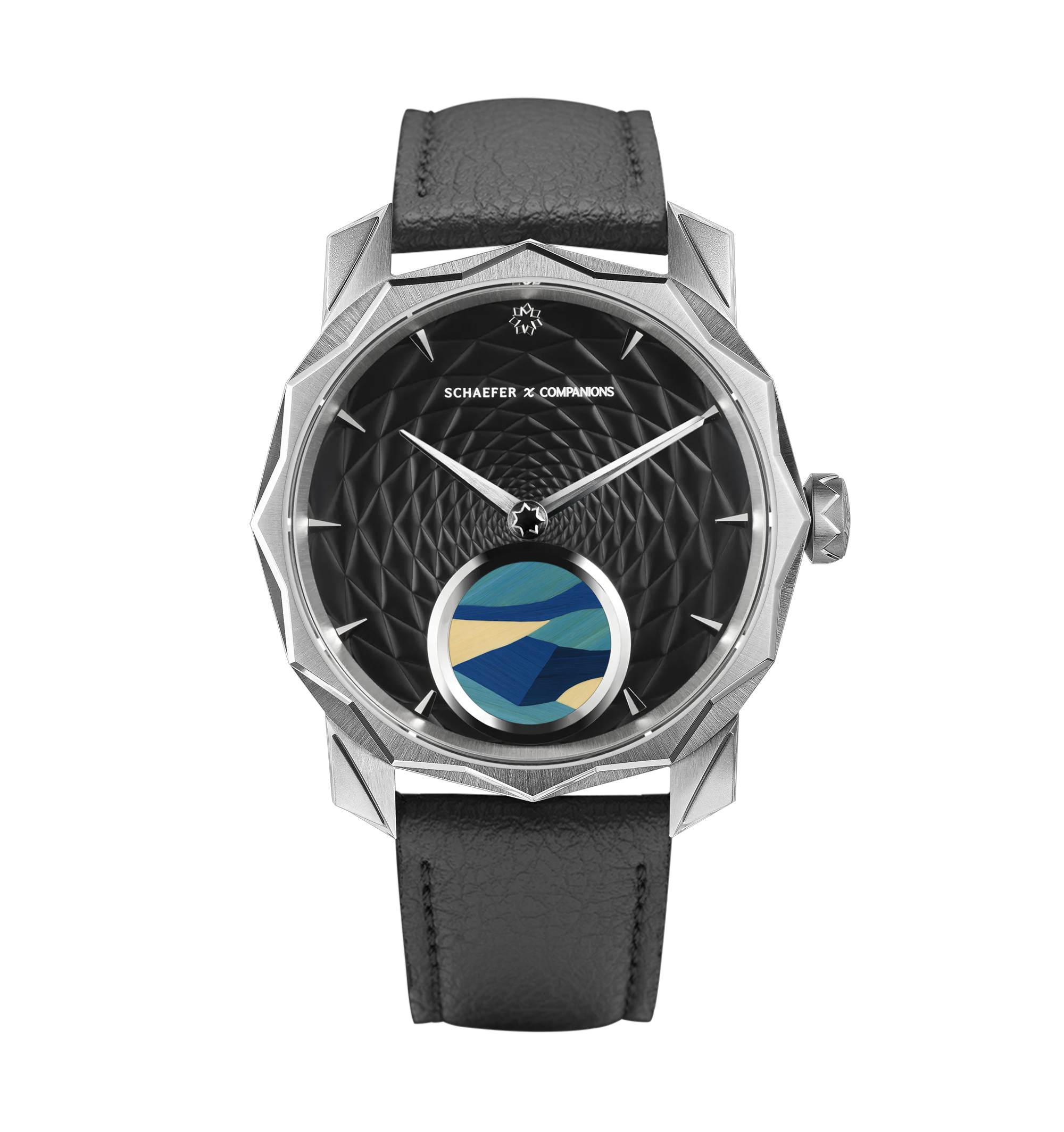 Solune Médaillon Antarctica Straw Marquetry