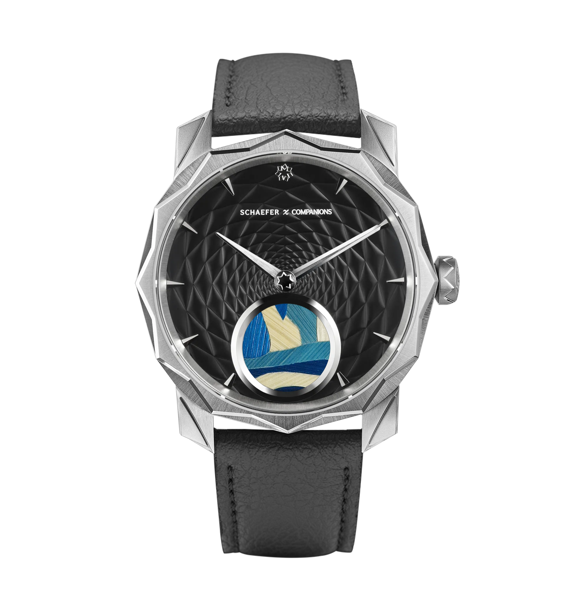 Solune Médaillon Antarctica Straw Marquetry