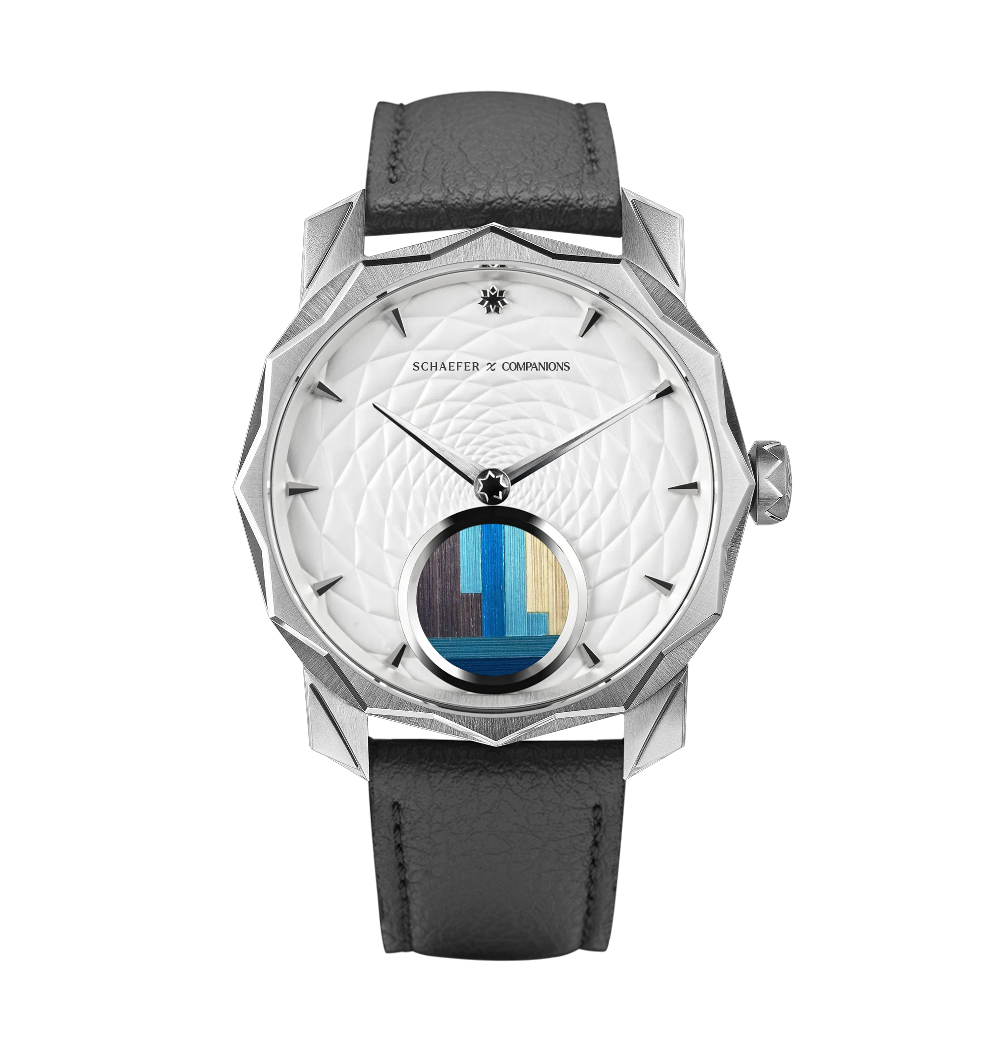 Solune Médaillon Antarctica Straw Marquetry