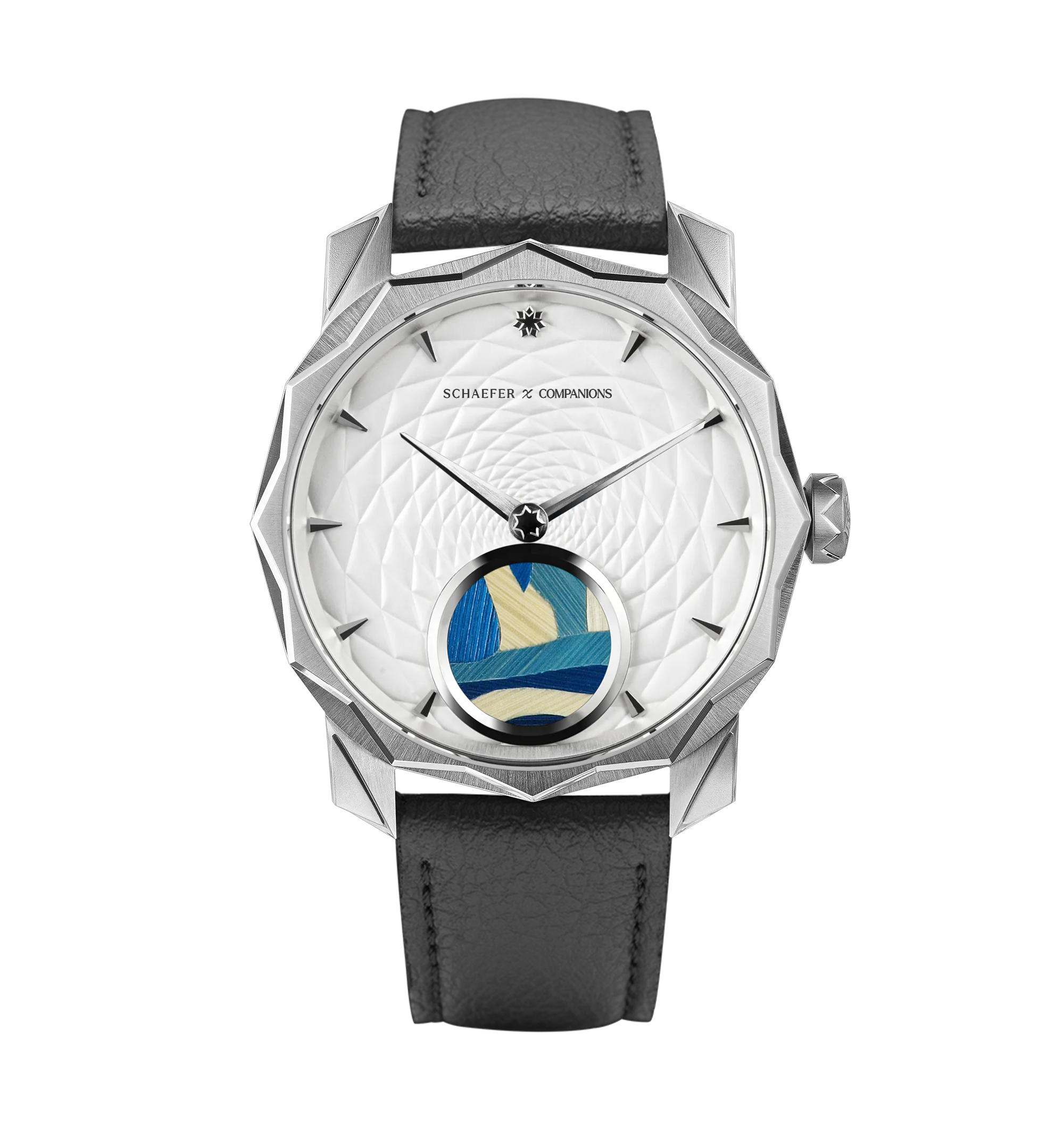 Solune Médaillon Antarctica Straw Marquetry