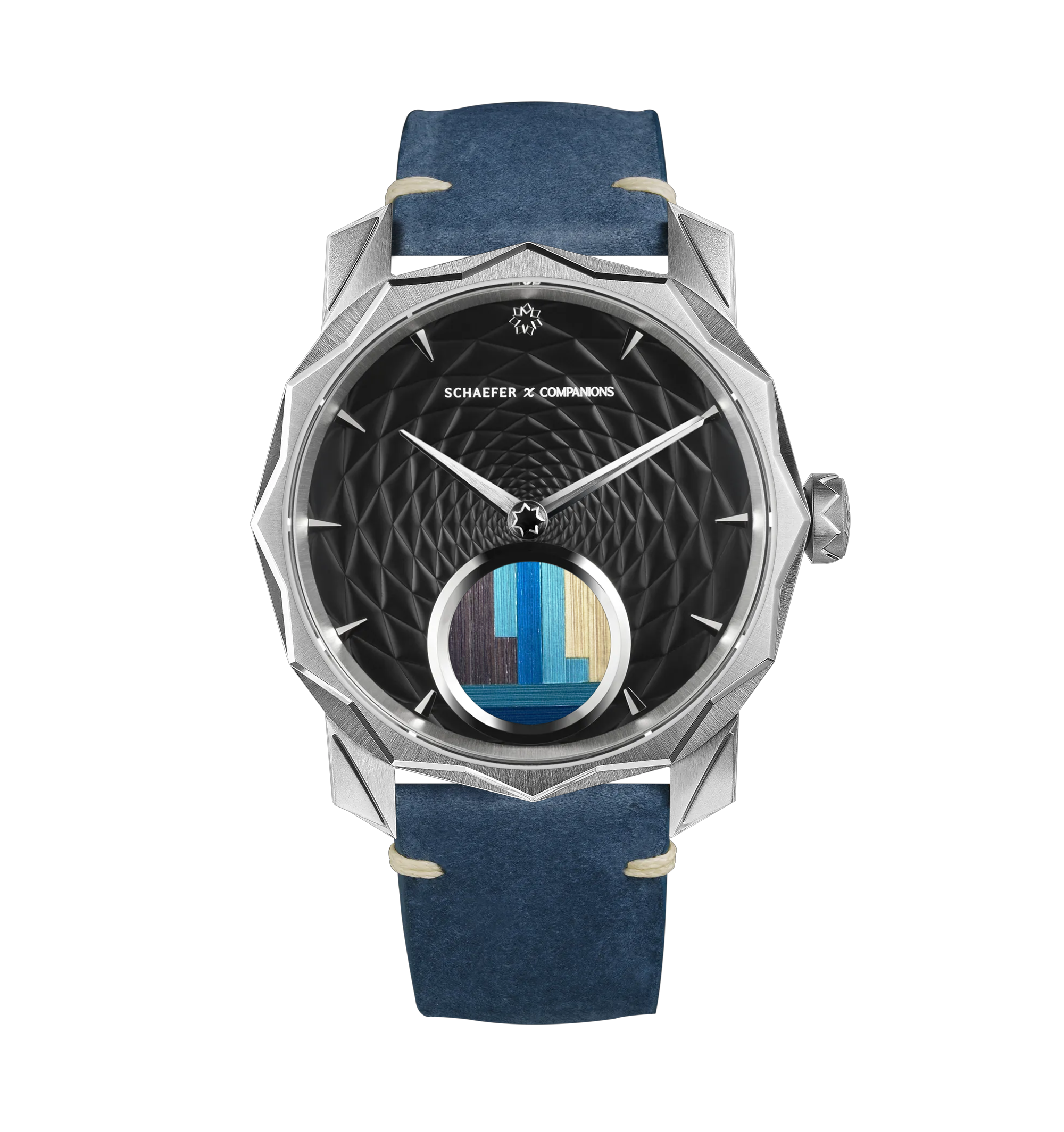 Solune Médaillon Antarctica Straw Marquetry