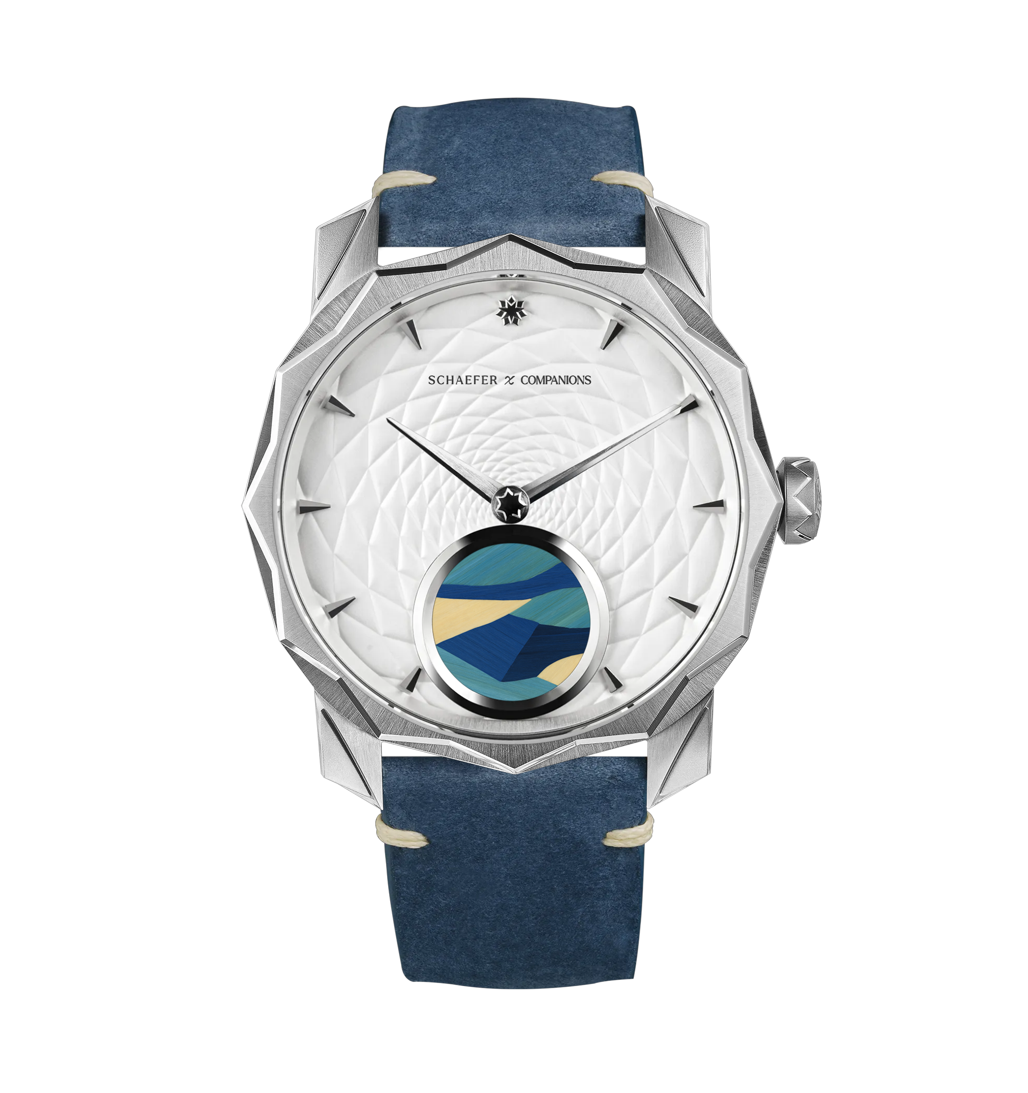 Solune Médaillon Antarctica Straw Marquetry