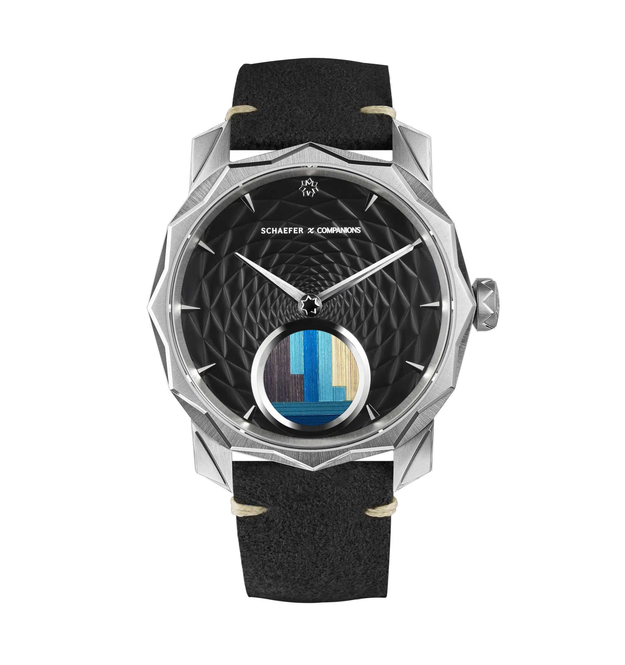 Solune Médaillon Antarctica Straw Marquetry