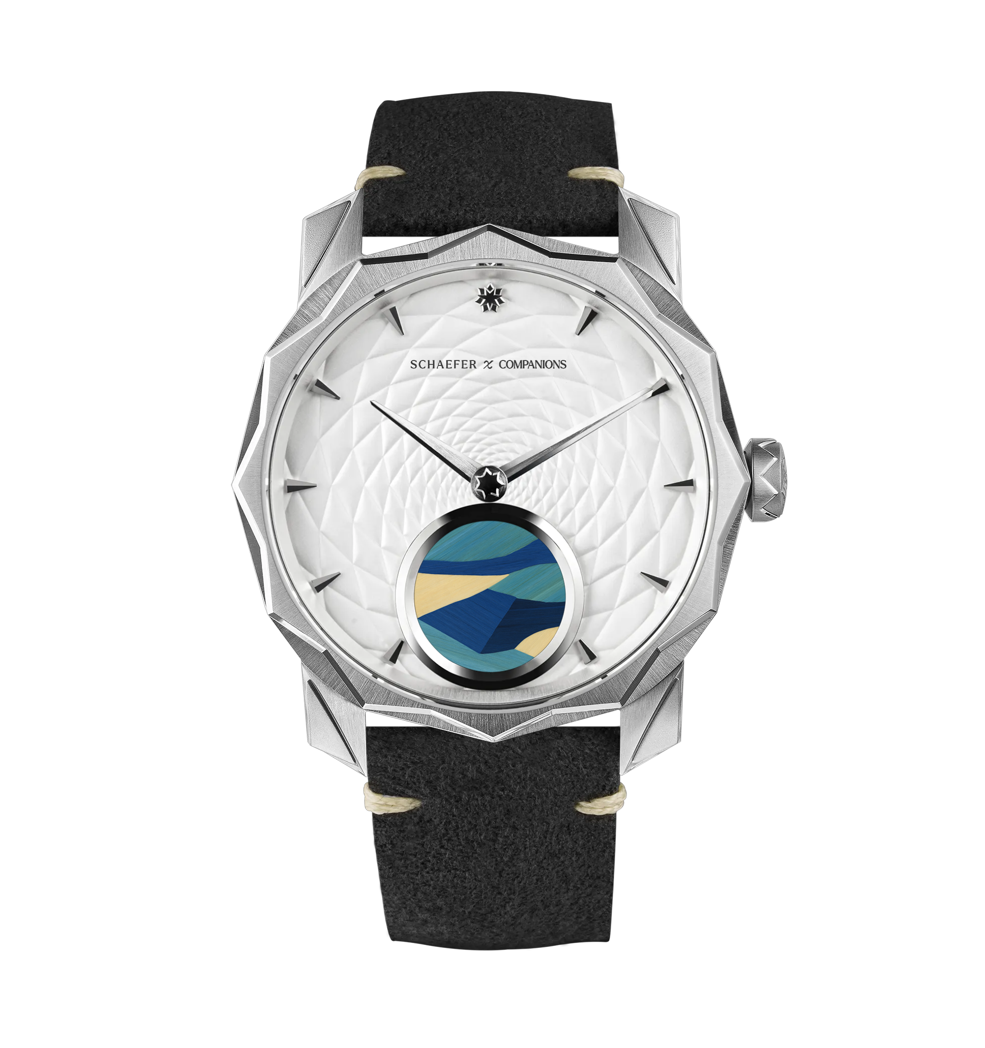 Solune Médaillon Antarctica Straw Marquetry