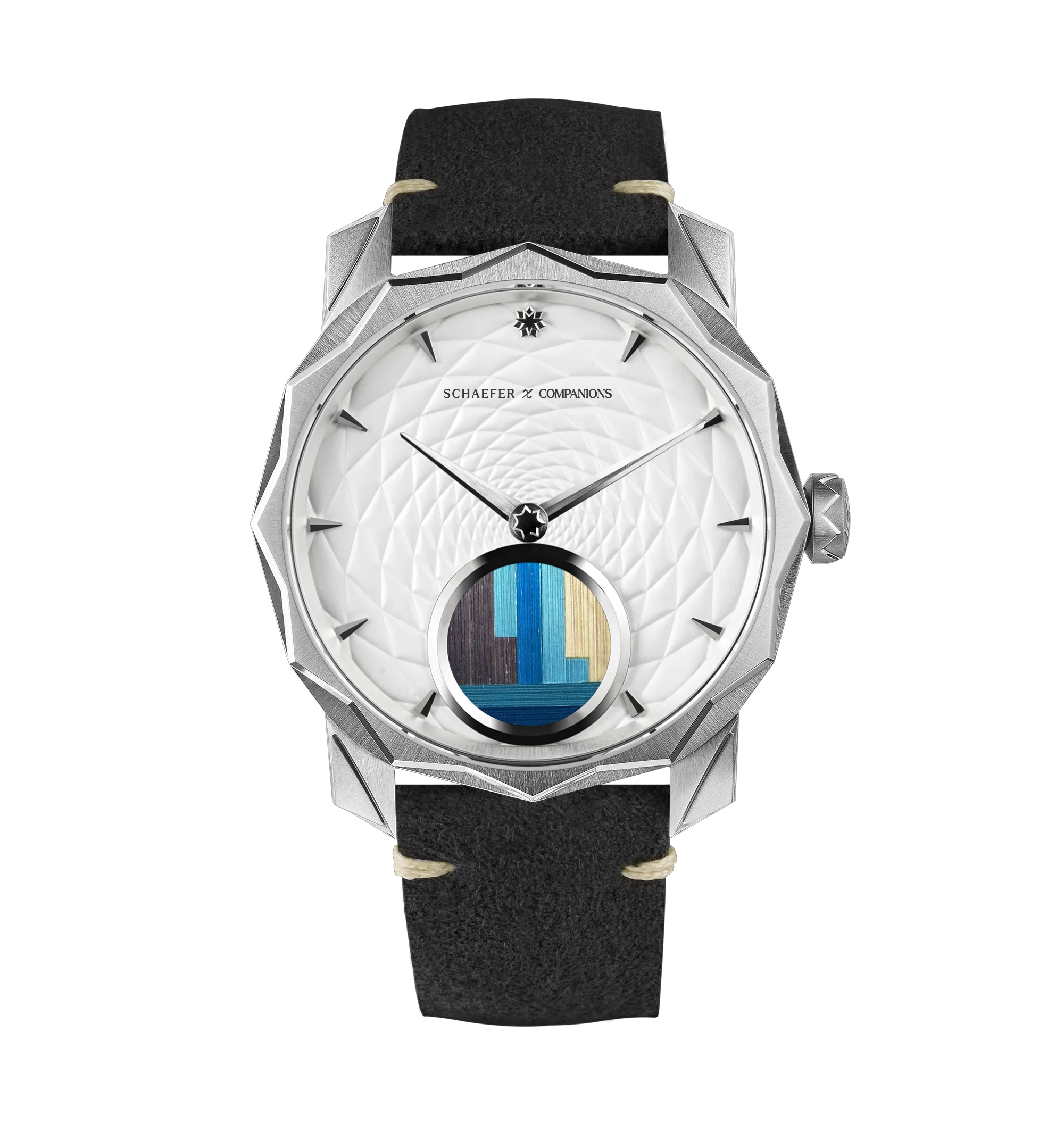 Solune Médaillon Antarctica Straw Marquetry