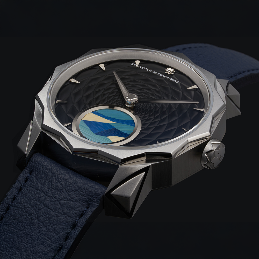 Solune Médaillon Antarctica Straw Marquetry