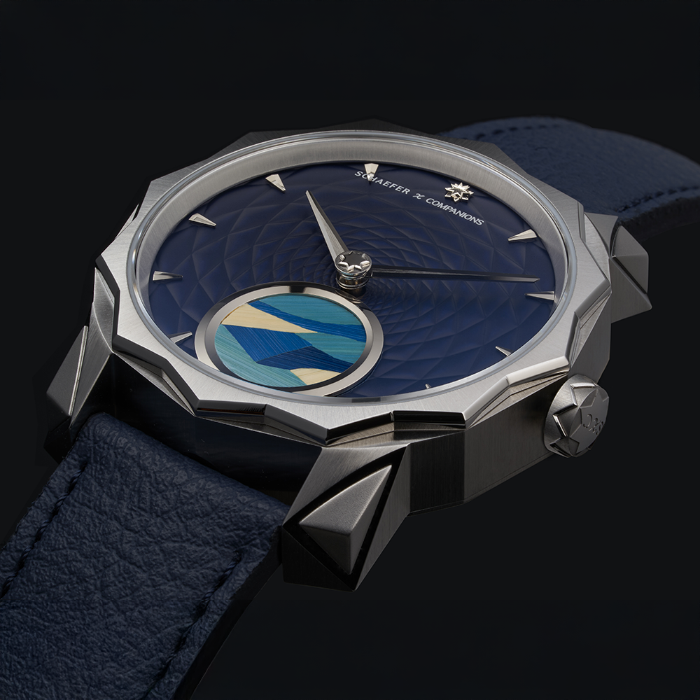 Solune Médaillon Antarctica Straw Marquetry