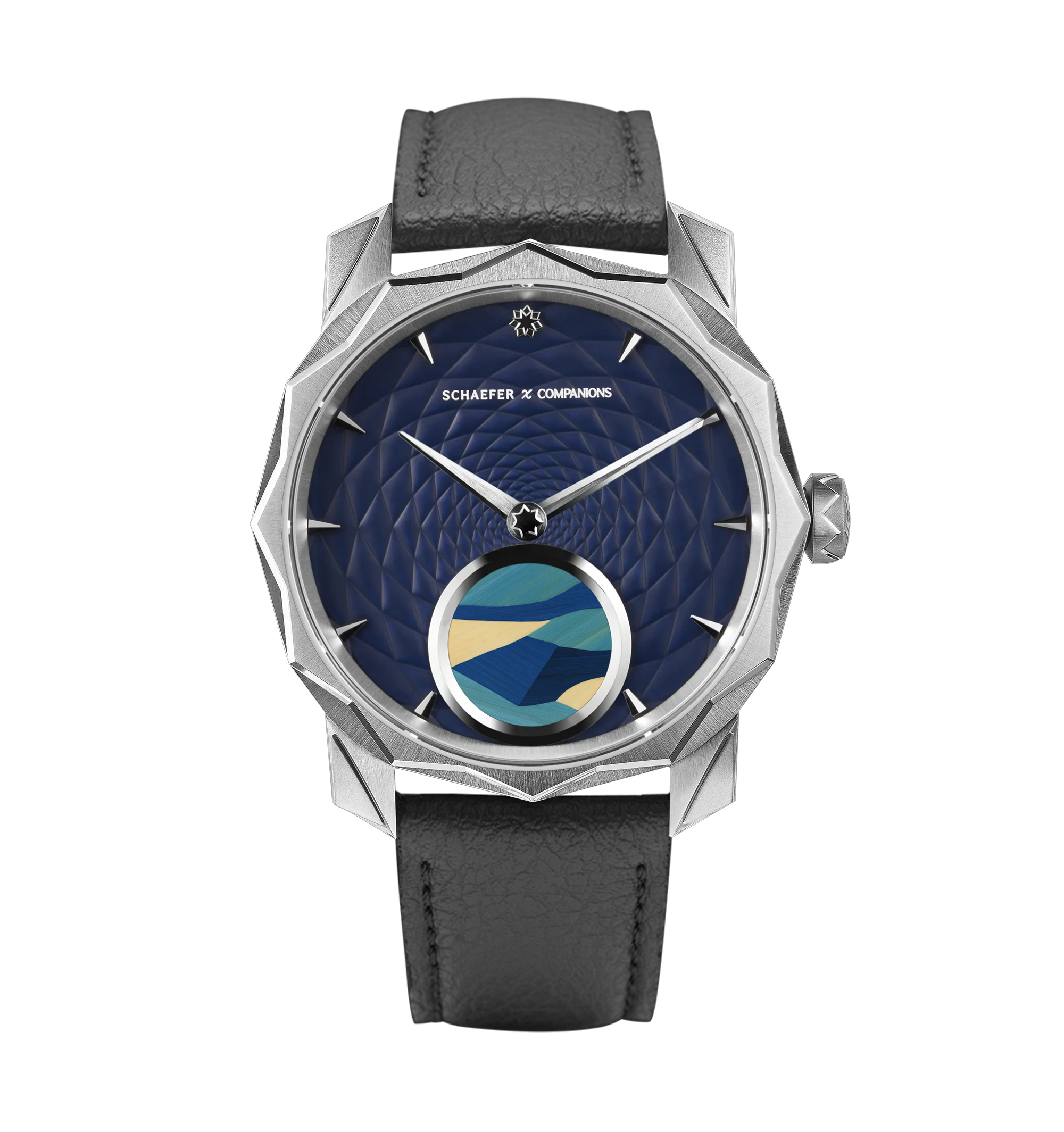 Solune Médaillon Antarctica Straw Marquetry