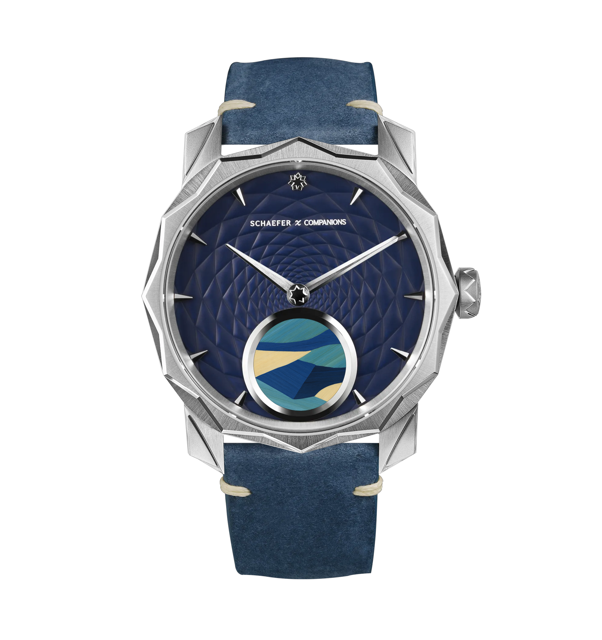 Solune Médaillon Antarctica Straw Marquetry