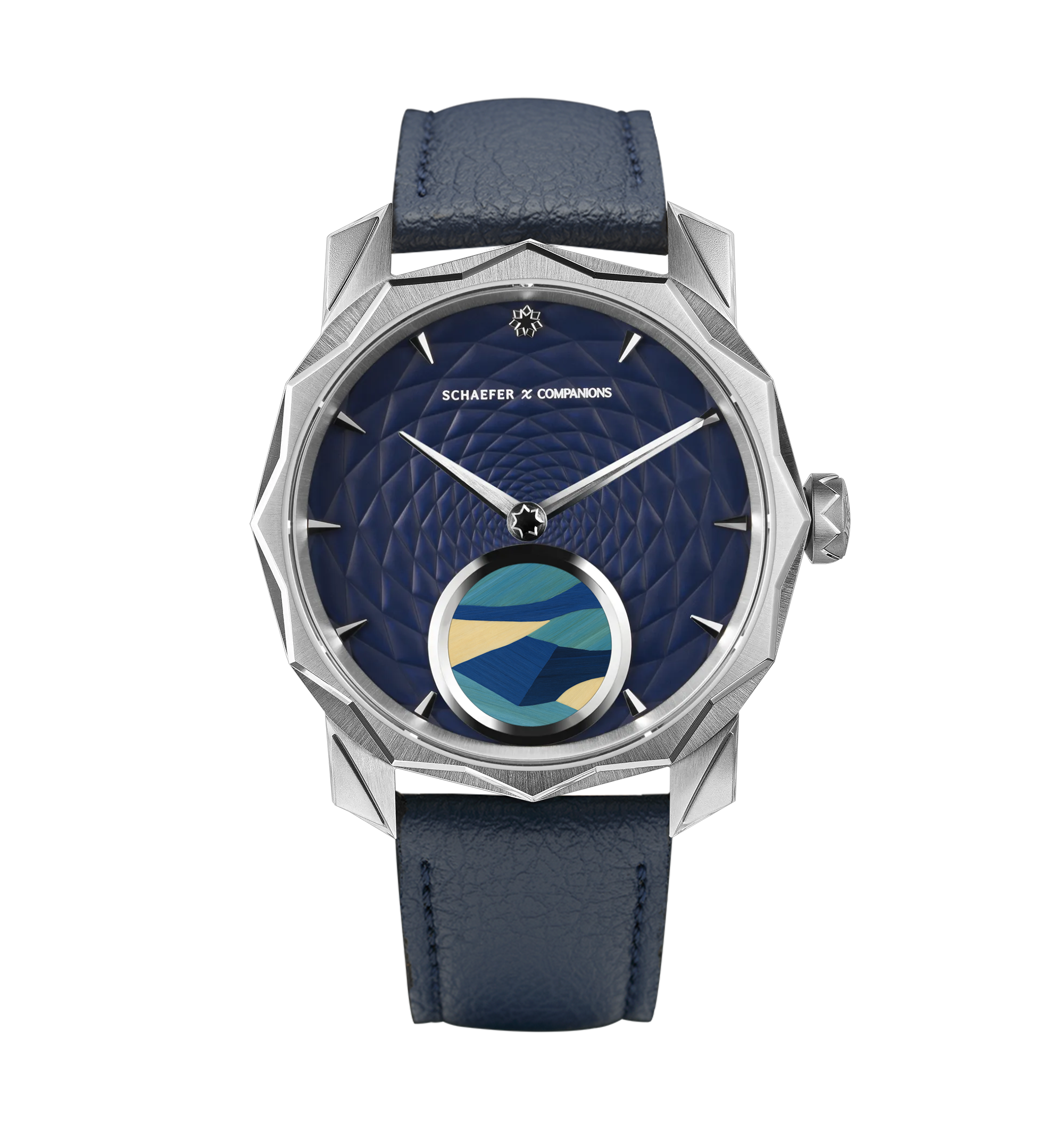 Solune Médaillon Antarctica Straw Marquetry