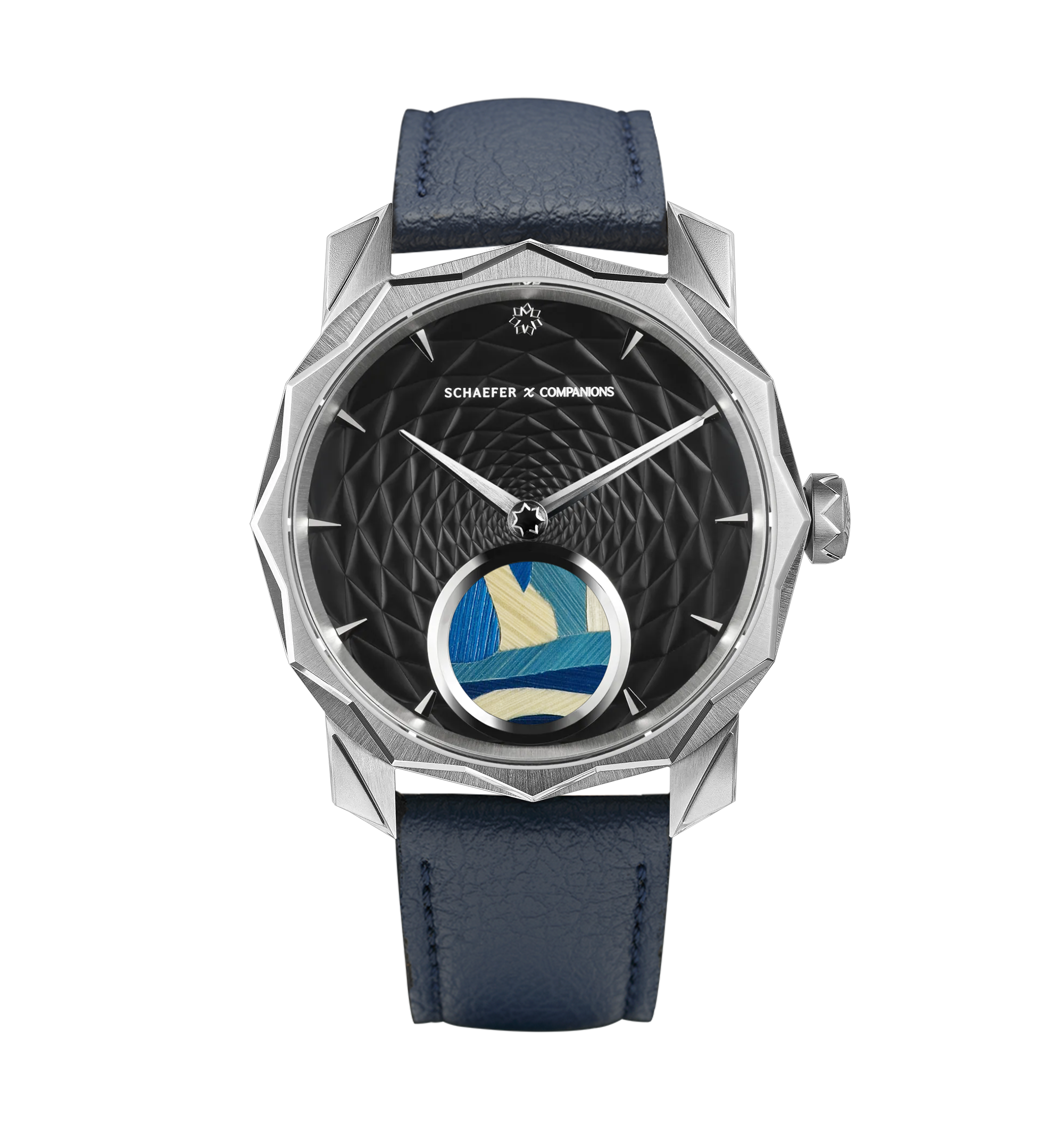 Solune Médaillon Antarctica Straw Marquetry