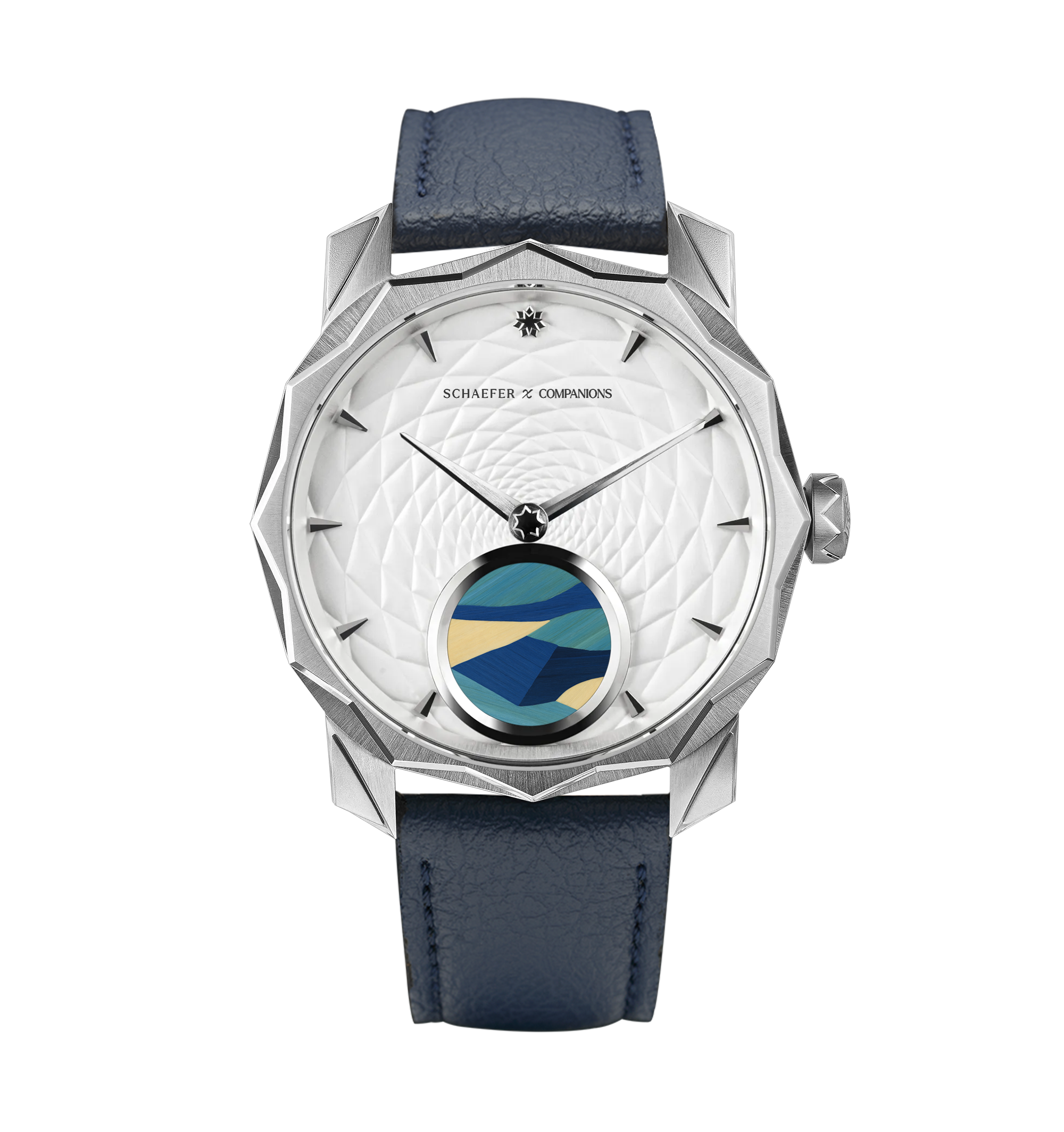 Solune Médaillon Antarctica Straw Marquetry