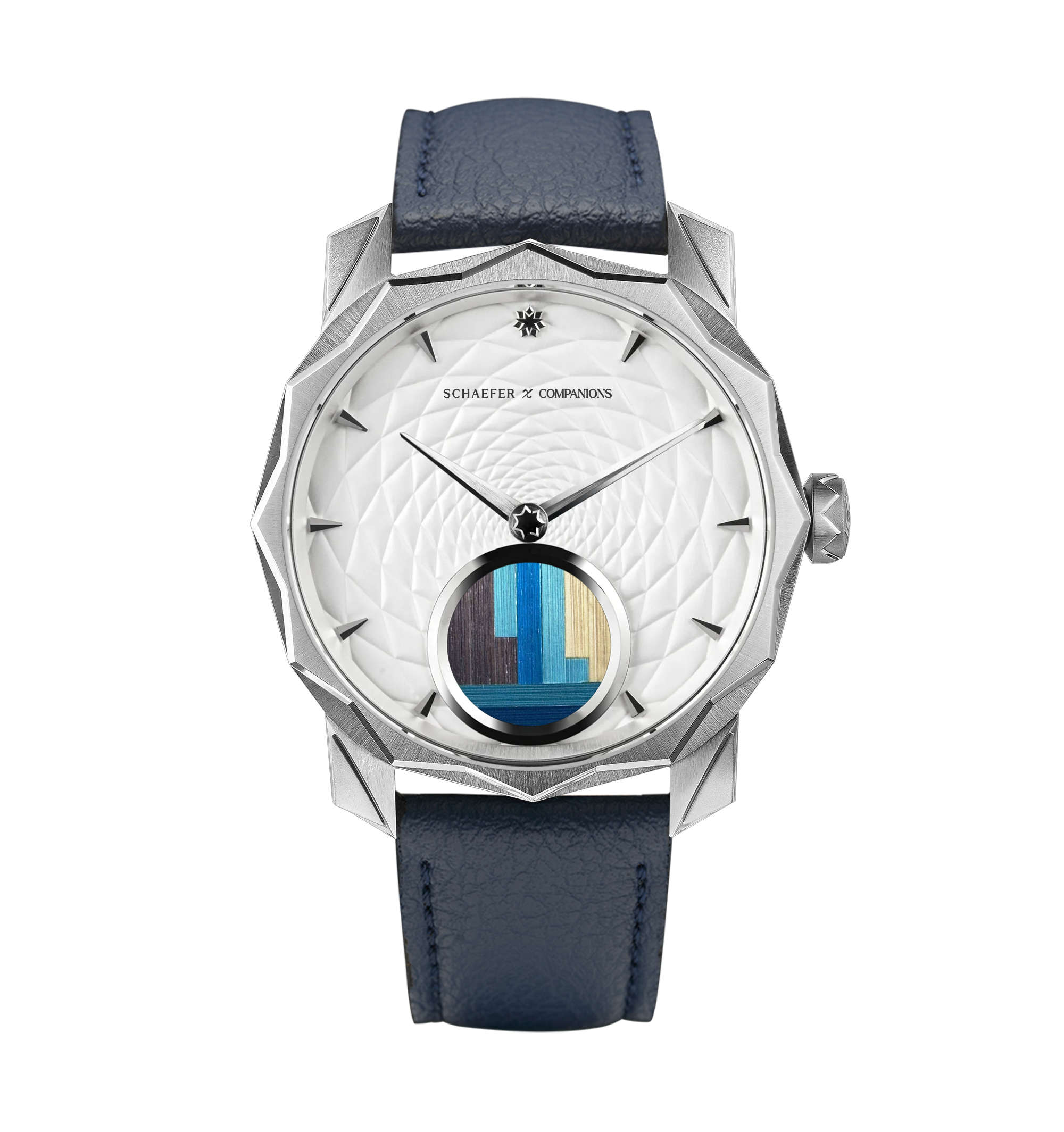 Solune Médaillon Antarctica Straw Marquetry