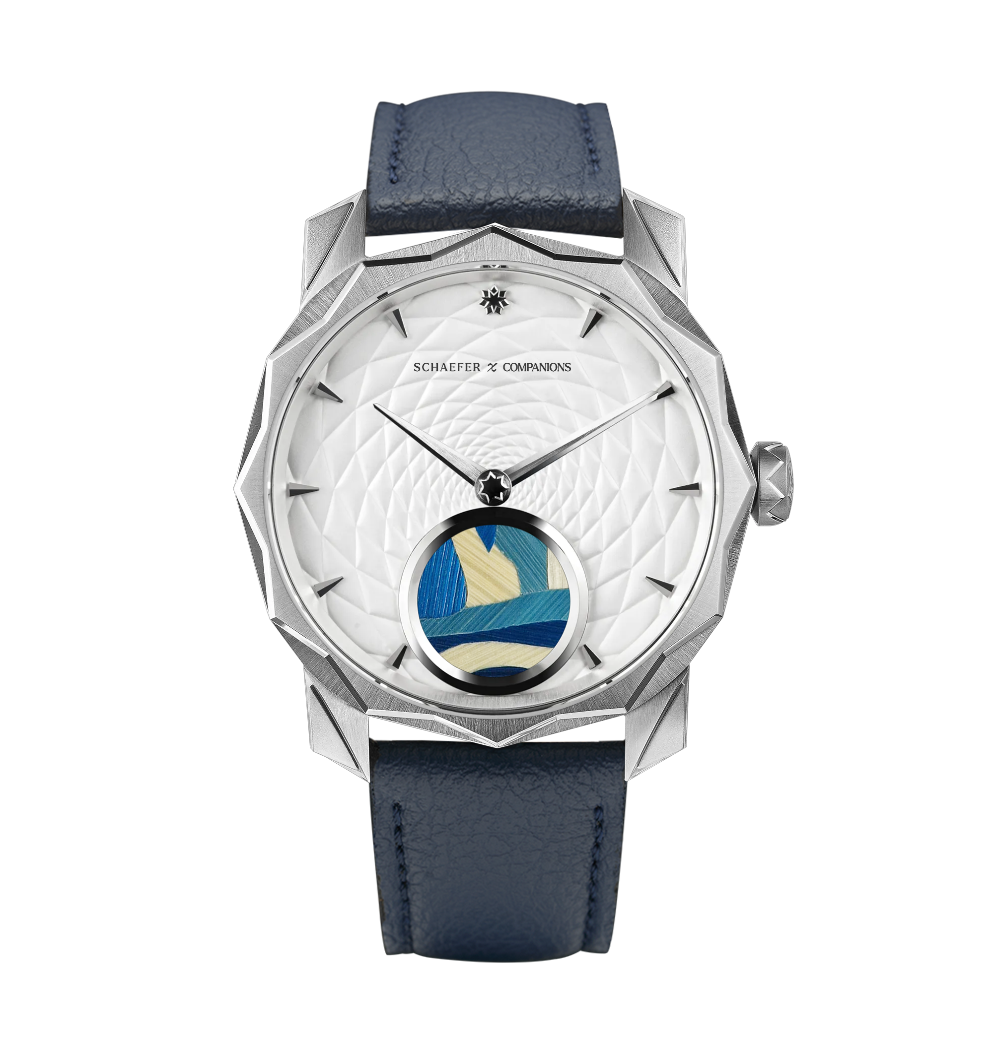 Solune Médaillon Antarctica Straw Marquetry