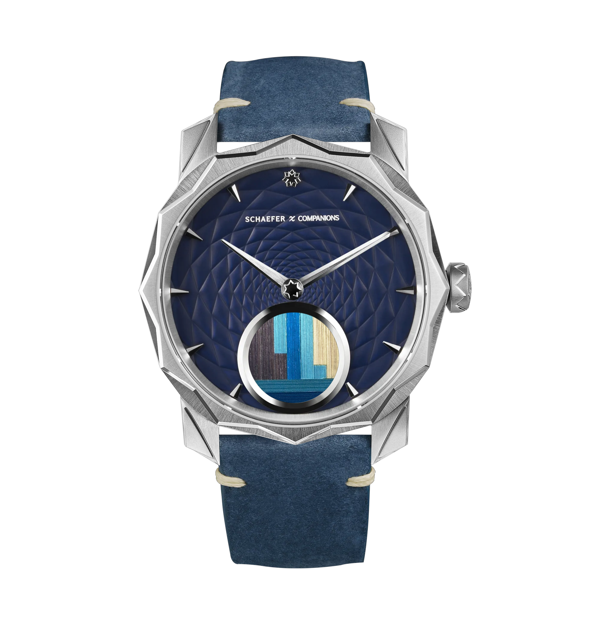 Solune Médaillon Antarctica Straw Marquetry