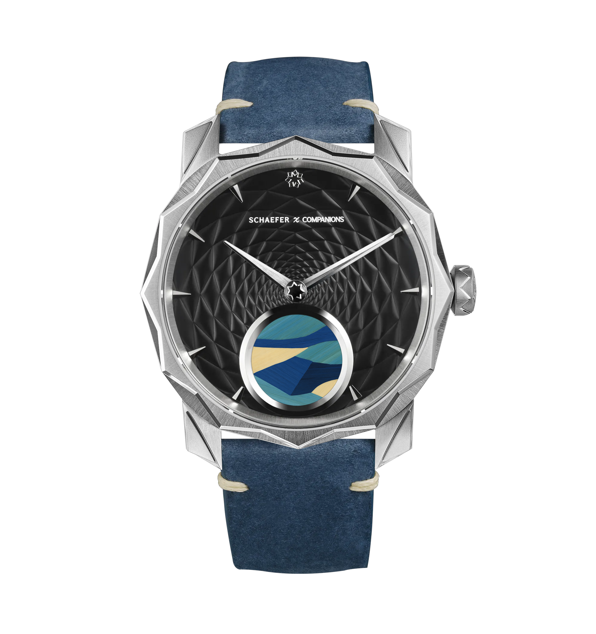 Solune Médaillon Antarctica Straw Marquetry