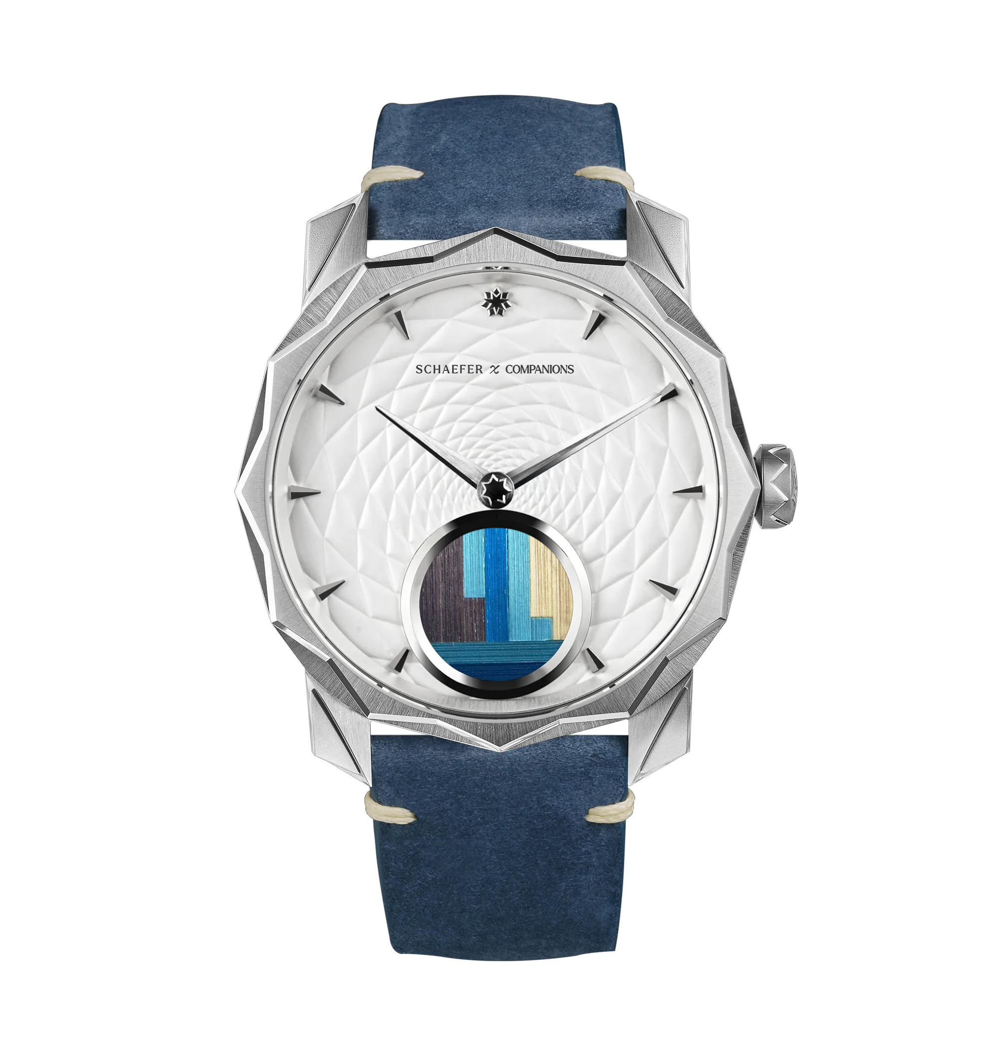 Solune Médaillon Antarctica Straw Marquetry