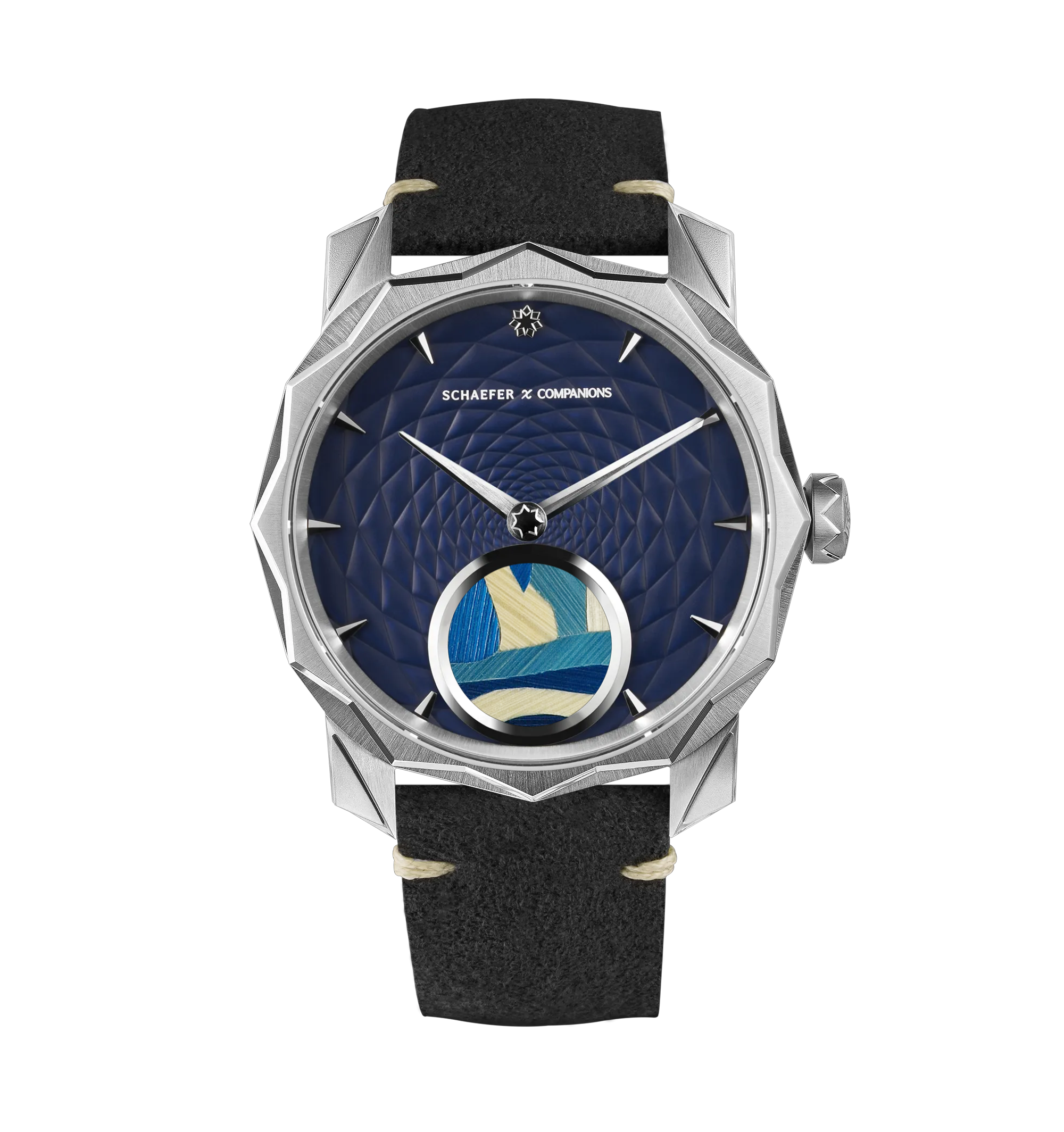 Solune Médaillon Antarctica Straw Marquetry