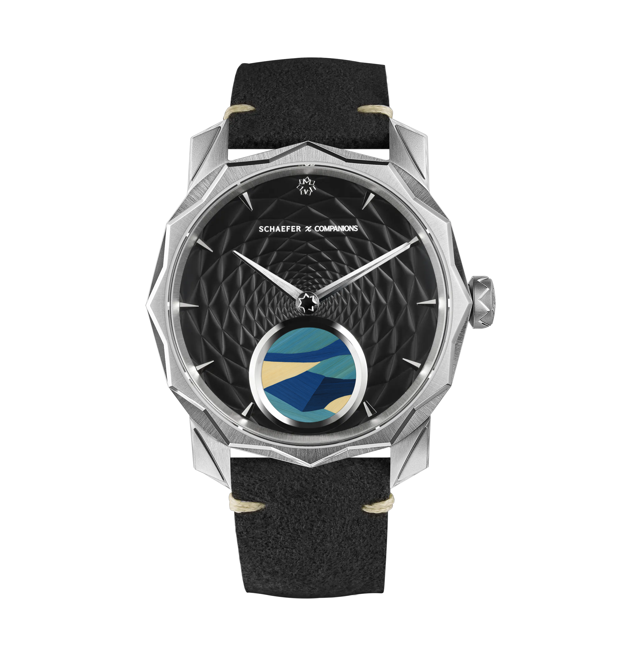 Solune Médaillon Antarctica Straw Marquetry