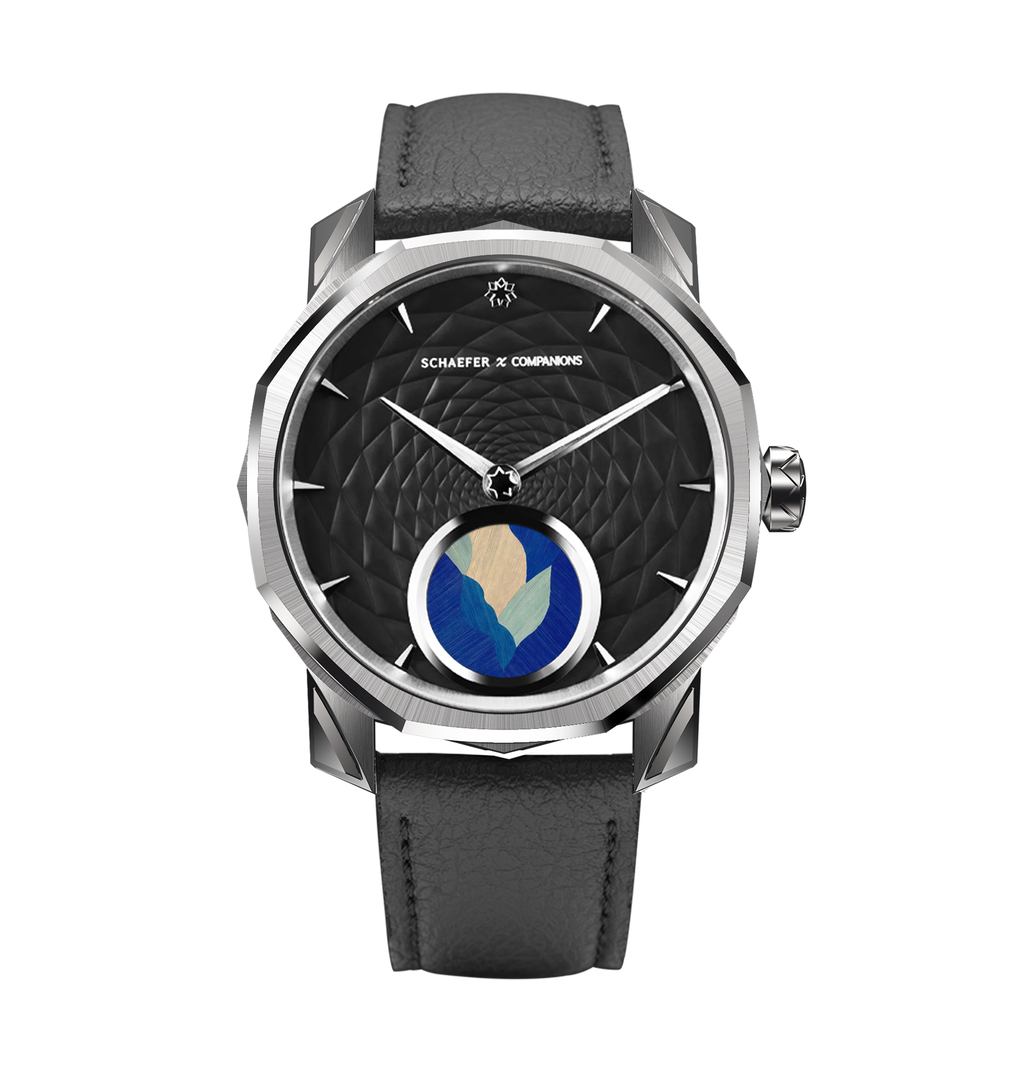 Octolune Medaillon Antarctica – Straw Marquetry, One of a Kind Edition 2023